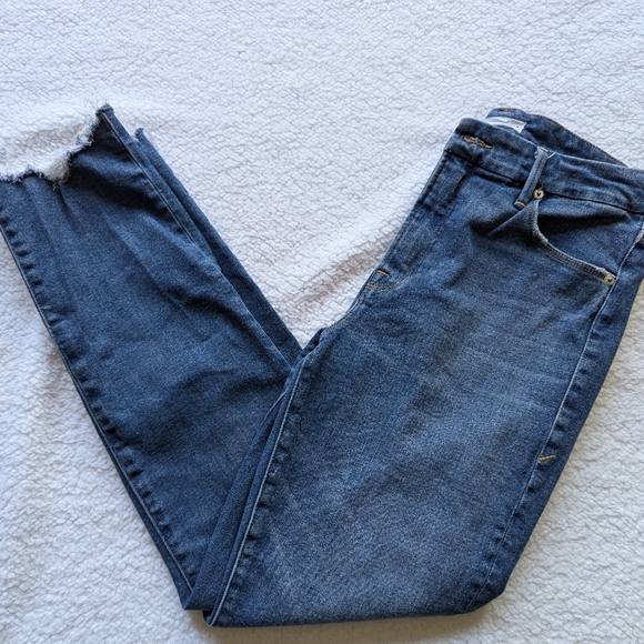 🪞 Good American Women's Good Legs Cigarette Jeans Size 6/28 - Picture 3 of 10